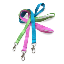 CUM15-PR62 - Cordons tour de cou Premium 15mm, rose - Cardalis