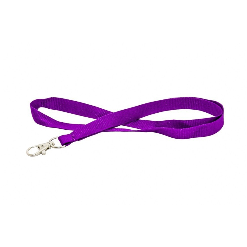 CUM15-PR2 - Cordons tour de cou Premium 15mm, violet - Cardalis CUM15-PR2 - Cordons tour de cou Premium 15mm, violet - Cardalis