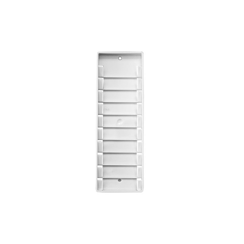RC1918-10 - Casier mural pour 10 cartes, blanc - Cardalis RC1918-10 - Casier mural pour 10 cartes, blanc - Cardalis