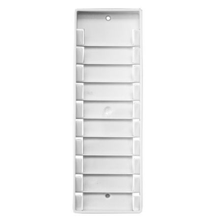 Lot De 2 Porte-Cartes Muraux 905446 Pour 10 Cartes Employé - Organisation Suivi Temps Et Pointage