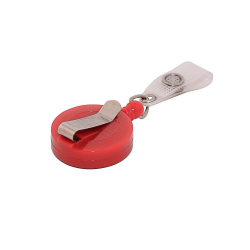 ATTY02-CS6 - Enrouleur rouge avec lanière, extension 72 cm - Cardalis