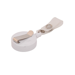 ATTY02-CS8 - Enrouleur blanc + lanière, extension 72cm - Cardalis