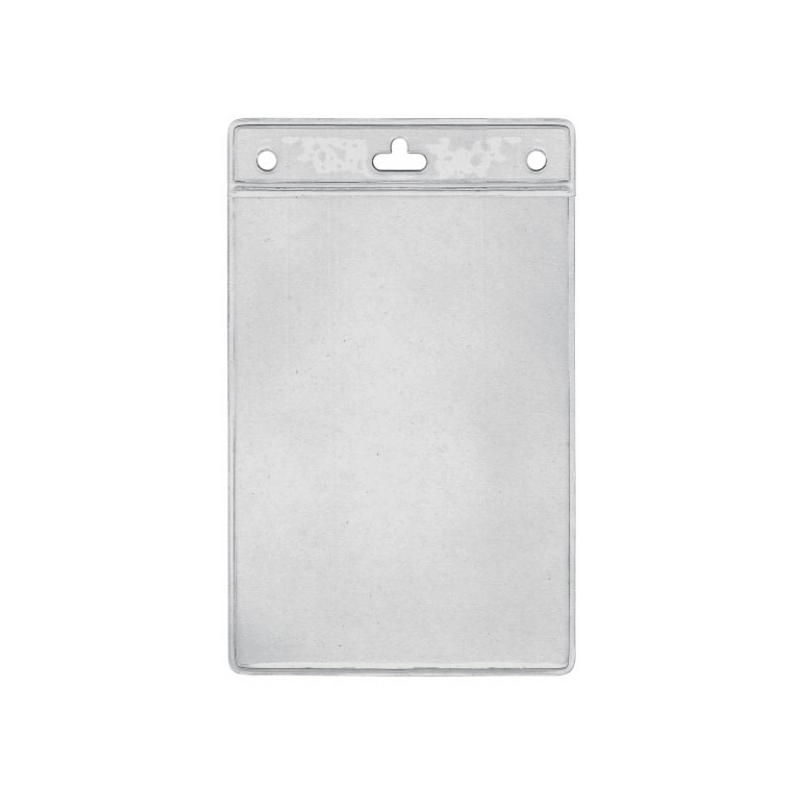 Porte badge souple transparent pour vos documents A6 - Cardalis