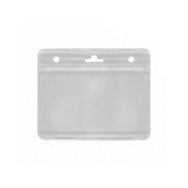 Porte badge souple PBS006-H0 format horizontal - Cardalis Porte badge souple PBS006-H0 format horizontal - Cardalis