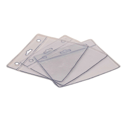 Porte badge souple transparent pour vos documents A6 - Cardalis