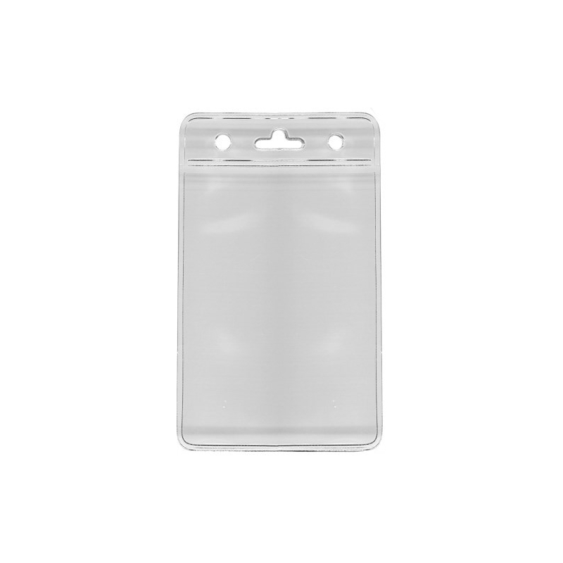 PBS006-V0 - Porte badge souple vertical - 86 x 54 mm - Cardalis PBS006-V0 - Porte badge souple vertical - 86 x 54 mm - Cardalis