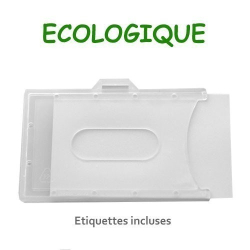 Etui pour cartes plastiques rigide RFID - Cardalis