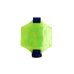 Porte-badge brassard Jaune Fluo, lot de 10 pièces - Cardalis