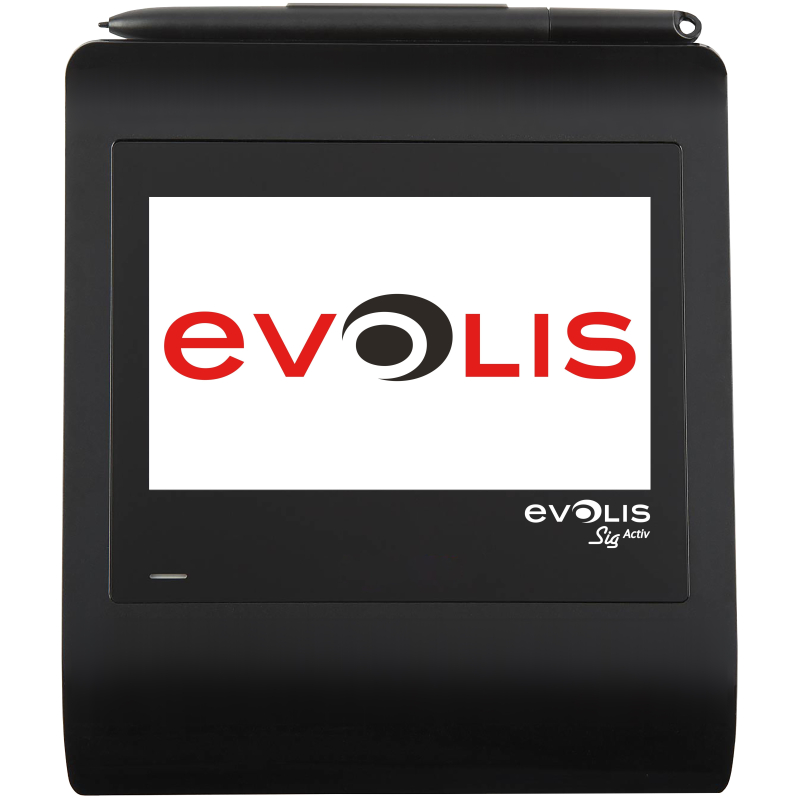 Tablette de signature Evolis SIG Activ, 108x65 mm (5") Couleur