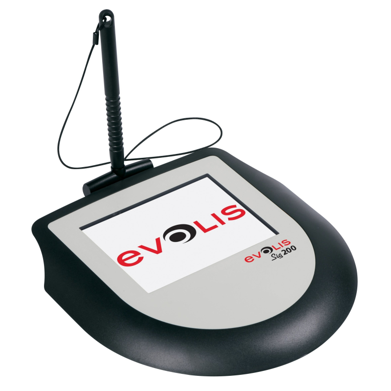 Tablette de signature Evolis SIG200 -  100x75 mm (5'') Couleur