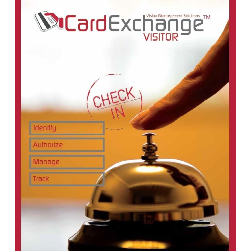 VM2030 - Logiciel CardExchange Visitor - Version standard