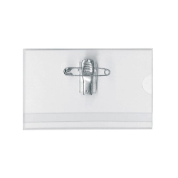 PBS003-CF - Porte badge conférence attache pince et épingle
