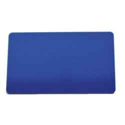 CTM-076-3 - Cartes PVC bleu marine pour imprimantes à badges