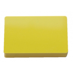 CTM-076-9 - Cartes PVC jaune pour imprimantes à badges - Cardalis