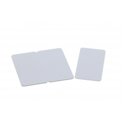 Cartes PVC sécables en 3 -  format 28 - 6x56mm -  ép 0 - 76mm