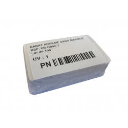 PB-D002-T - Protecteur adhésif, format 86x54mm, épaisseur 0,1mm