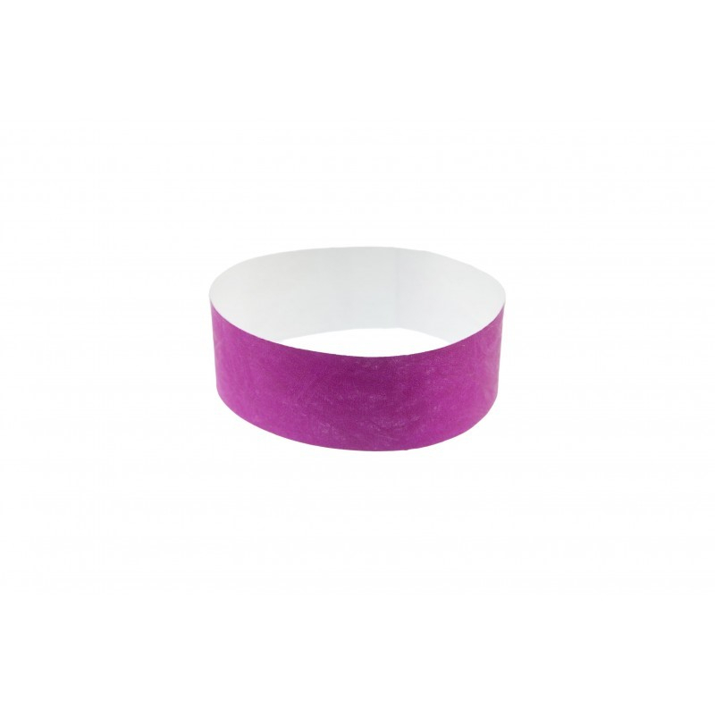 Bracelets De Sécurité Tyvek Orange Fluo - Lot De 100, 19x250 Mm - Pour événements, Festivals, Contrôle Accès