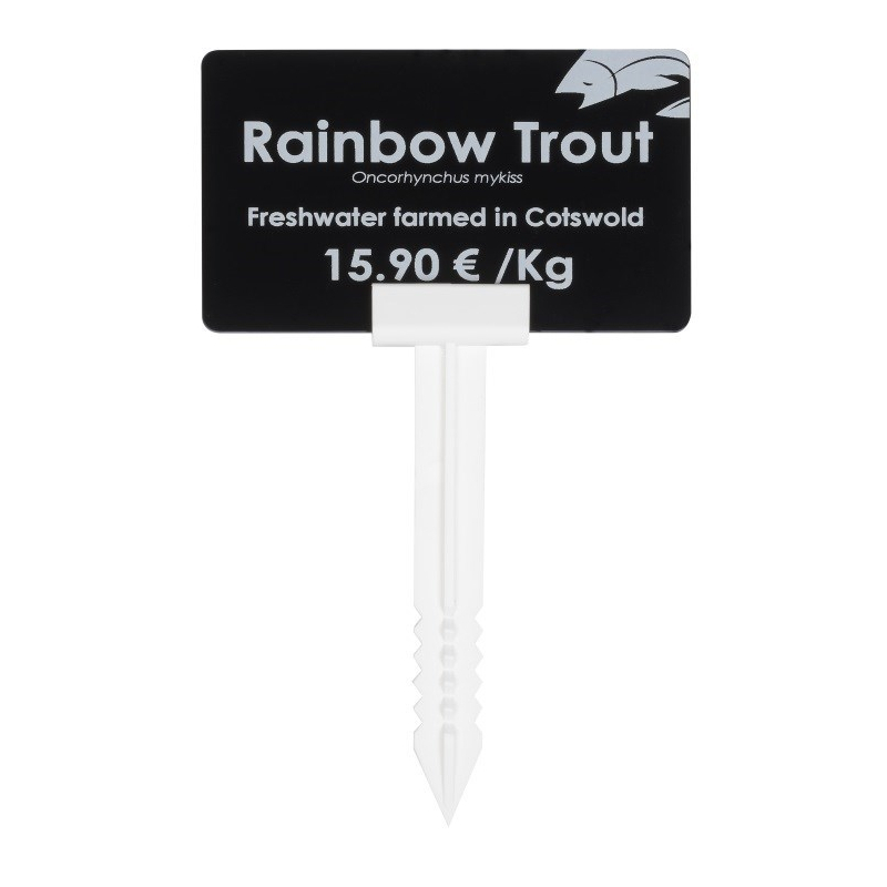 AC000004 - Support pique large pour étiquettes de prix - CARDALIS AC000004 - Support pique large pour étiquettes de prix - CARDALIS
