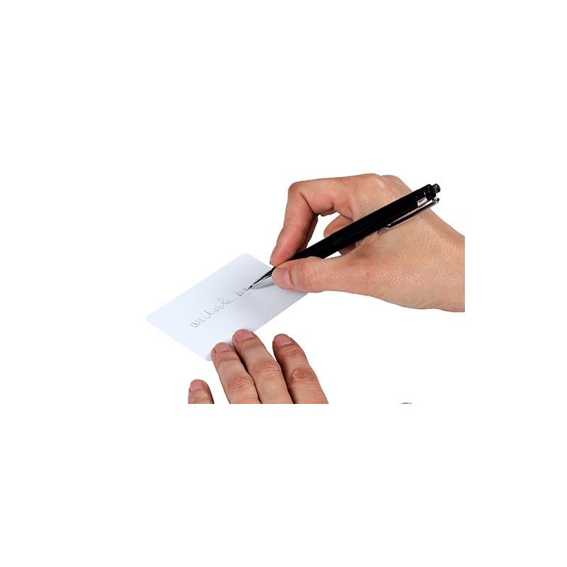 C4522 - Cartes PVC Evolis - épaisseur 0 - 50mm avec pavé d'écriture au verso C4522 - Cartes PVC Evolis - épaisseur 0 - 50mm avec pavé d'écriture au verso