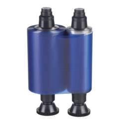 R2012 - Ruban monochrome bleu Evolis - 1000 faces - Cardalis