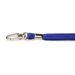 CUSL10-3 - Cordon sécuritaire 10 mm, mousqueton Deluxe - Bleu marine