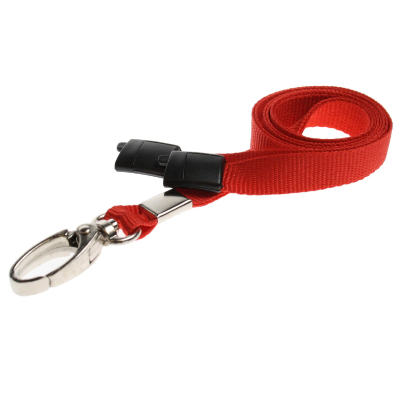 CUSL10-6 - Cordon sécuritaire 10 mm, mousqueton Deluxe - Rouge CUSL10-6 - Cordon sécuritaire 10 mm, mousqueton Deluxe - Rouge