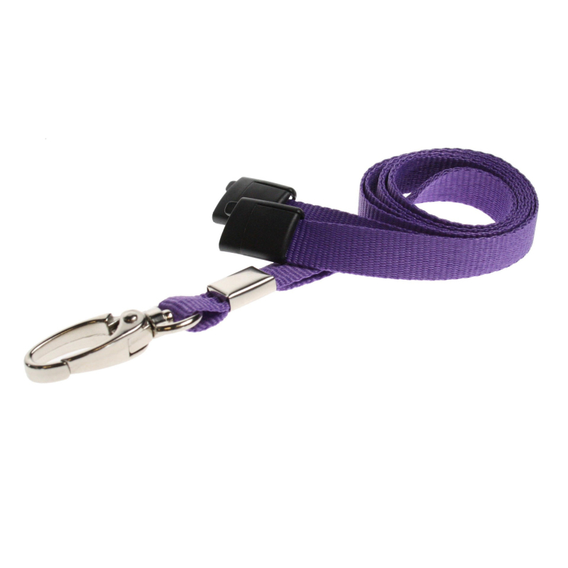 CUSL10-12 - Cordon sécuritaire 10 mm, mousqueton Deluxe – Violet CUSL10-12 - Cordon sécuritaire 10 mm, mousqueton Deluxe – Violet