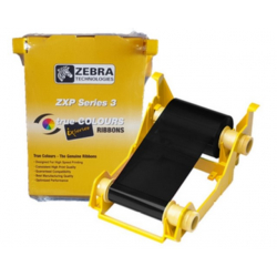 800033-801 - Ruban monochrome noir pour imprimante Zebra ZXP3