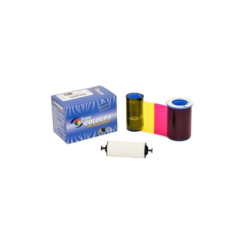 Ruban Zebra 800015-400 YMCKO pour la gamme P330/P430 - Cardalis Ruban Zebra 800015-400 YMCKO pour la gamme P330/P430 - Cardalis