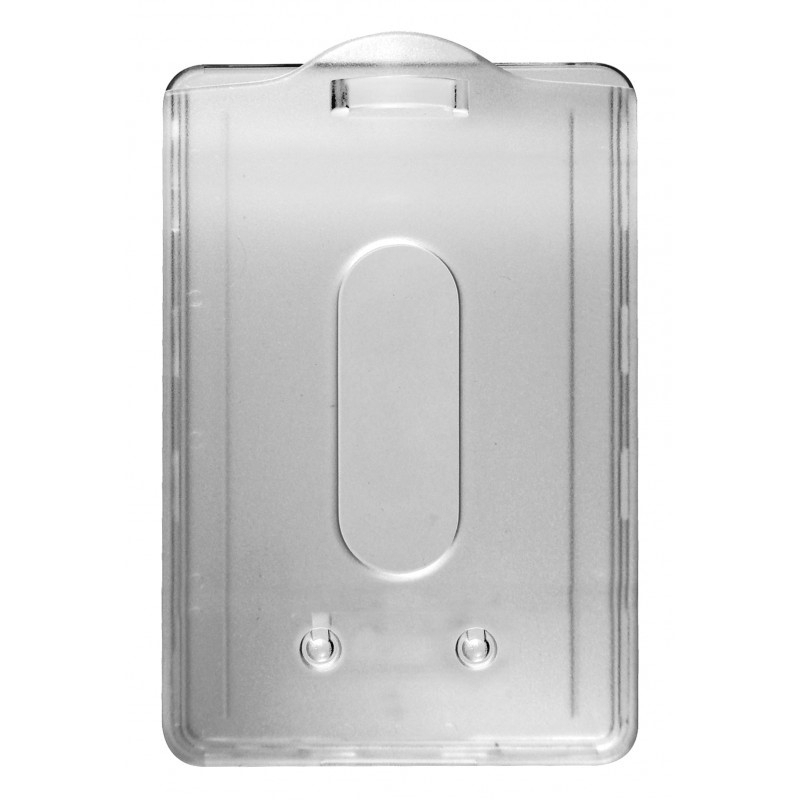 PBR2015-V0 - PB rigide 2 faces, transparent, vertical 86x54mm PBR2015-V0 - PB rigide 2 faces, transparent, vertical 86x54mm