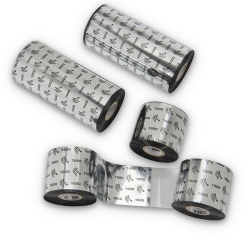 01600BK11045 -  Ruban Zebra transfert thermique cire 110mm x 450m -  mandrin de 25mm