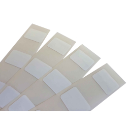 Etiquettes NTAG213 blanche autocollante rectangulaire 15x20mm