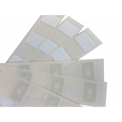 Etiquettes NTAG213 blanche autocollante rectangulaire 15x20mm