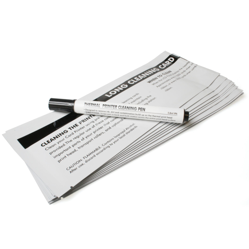 Kit de nettoyage Magicard Pronto (5 cartes + 1 stylo)