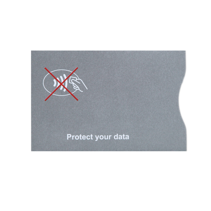 Etuis de protection RFID pour carte - lot de 5