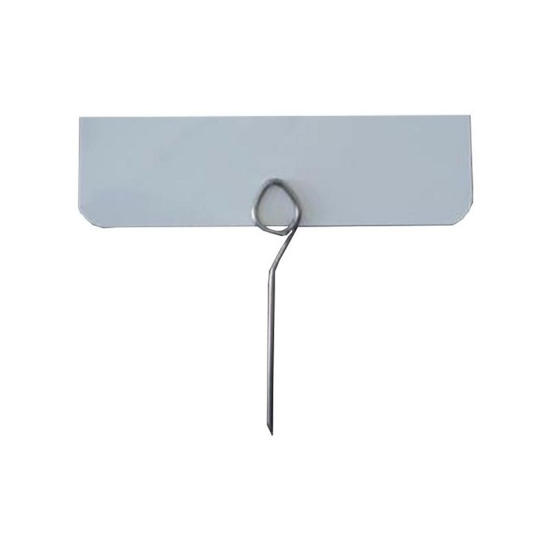 10 Porte-étiquettes Métalliques Rotatifs – Double Clip, Réglables, Pour étiquettes Prix, Affichage Magasin (noir)