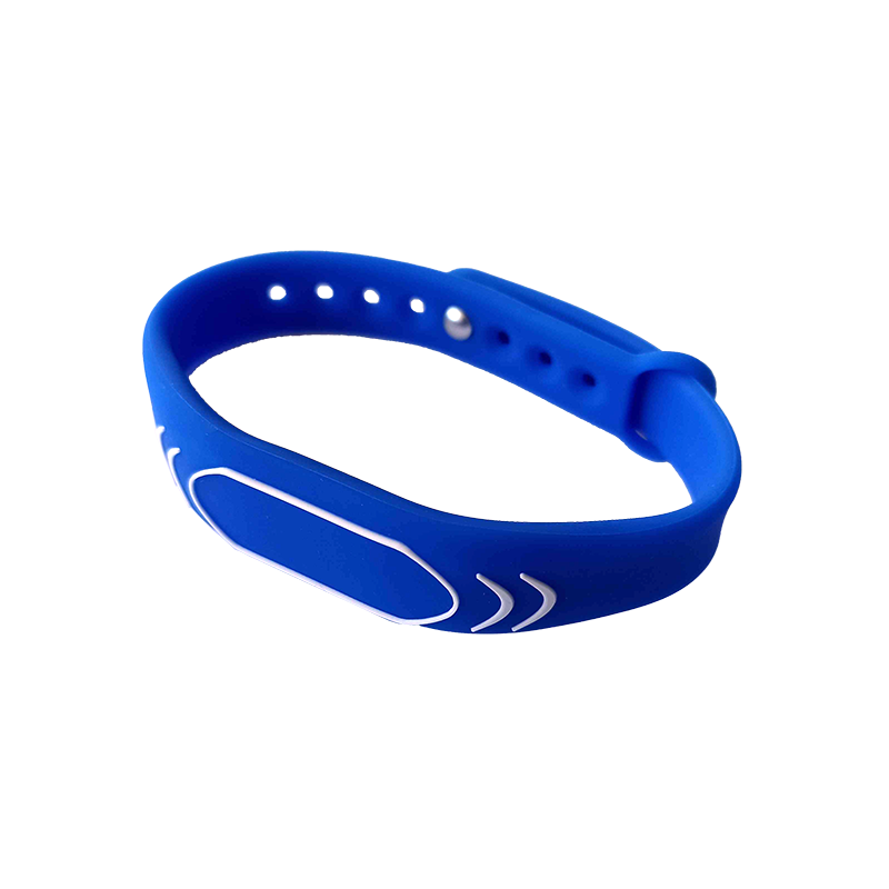 Bracelet Silicone Ajustable MIFARE® Classic 1K - Bleu