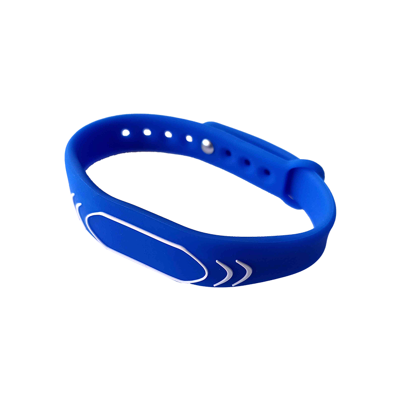 Bracelet Silicone Ajustable MIFARE® Classic 1K - Bleu Bracelet Silicone Ajustable MIFARE® Classic 1K - Bleu