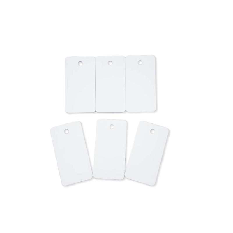 Cartes PVC sécables en 3 -  format 28 - 6x54mm -  ép 0 - 76mm -  perforées