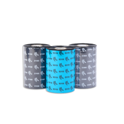 02300GS11007 - Ruban Zebra transfert thermique cire 110mmx74m - mandrin 12.7mm