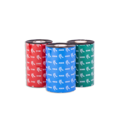 05095GS08407 - Ruban Zebra transfert thermique résine 84mmx74m - mandrin 12.7mm