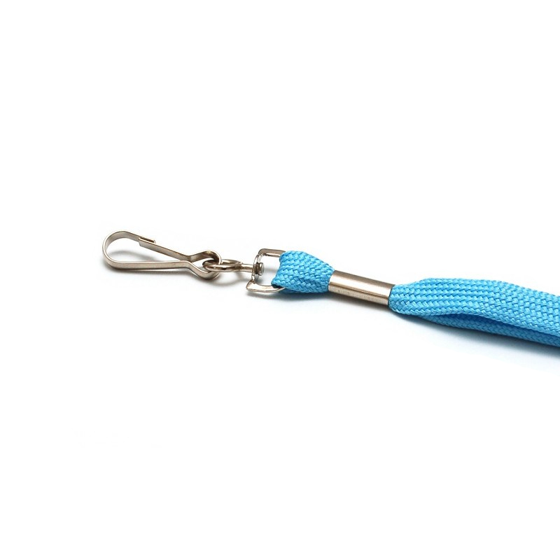 Lot De 12 Cordons Tour De Cou Avec Porte-Badge – Bleu Ciel, Fermoir Sécurisé – Pour Bureau, École, Événements