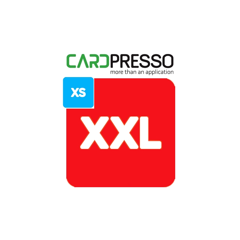CPXSTOXXL - Mise à jour électronique CARDPRESSO XS vers XXL