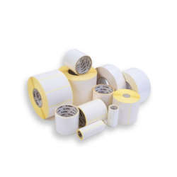 Zebra Z-Perform 1000D, 102mmx102mm, ET therm. éco Ø25mm boite de 12