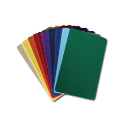100 cartes blanches, épaisseur 0,50 mm, idéal pour Badgy - Sogedex