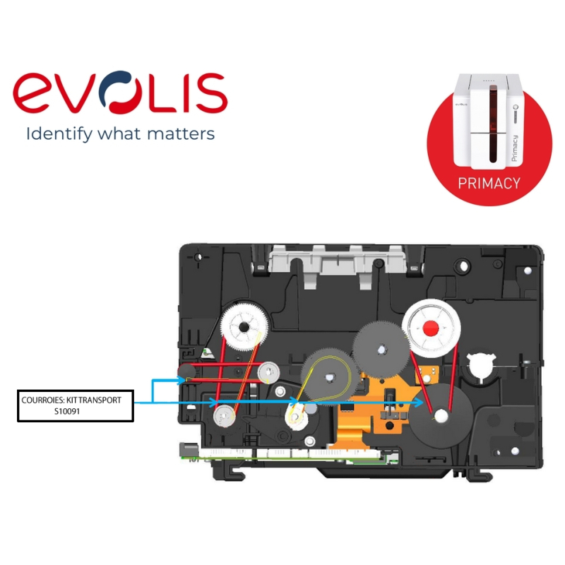 Evolis Primacy 2 Expert Dual-Sided ID Card Printer PM2-0026-A