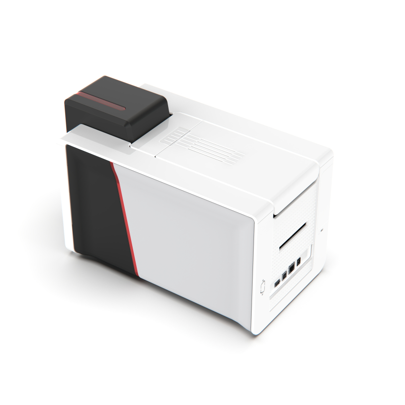 Evolis Primacy 2 Duplex Expert -  USB/Ethernet (avec LCD) - vue de côté gauche 2