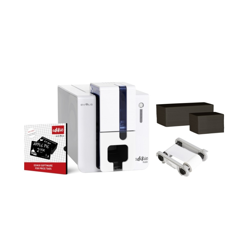 Pack étiquettes de prix EDIKIO Flex, USB/Ethernet