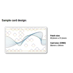 PR20808413 - Film Lamination XID8-Series, 0.6 mil Holographic Patch "Secure B"_02