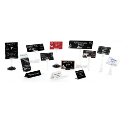 AC000010 - Gamme complète de pics et supports étiquettes de prix